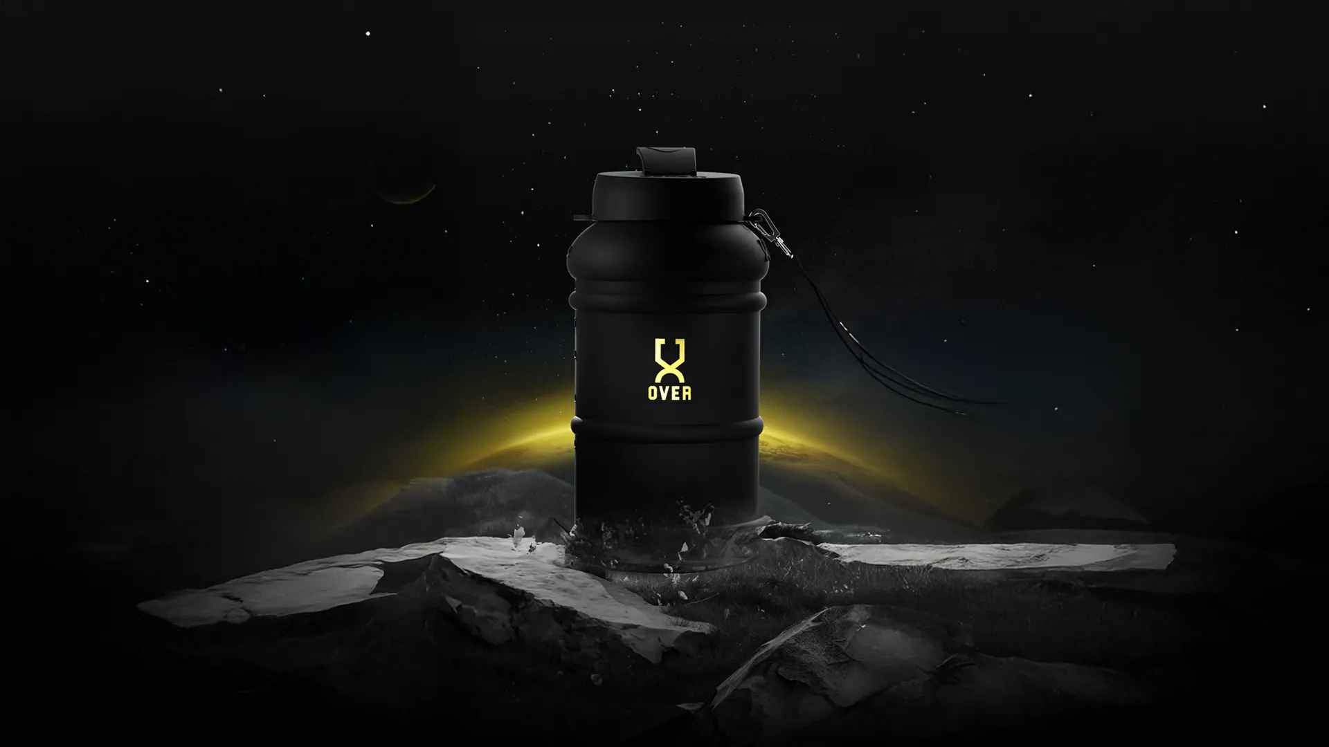 Over Bottle 3D Animated Product Launch