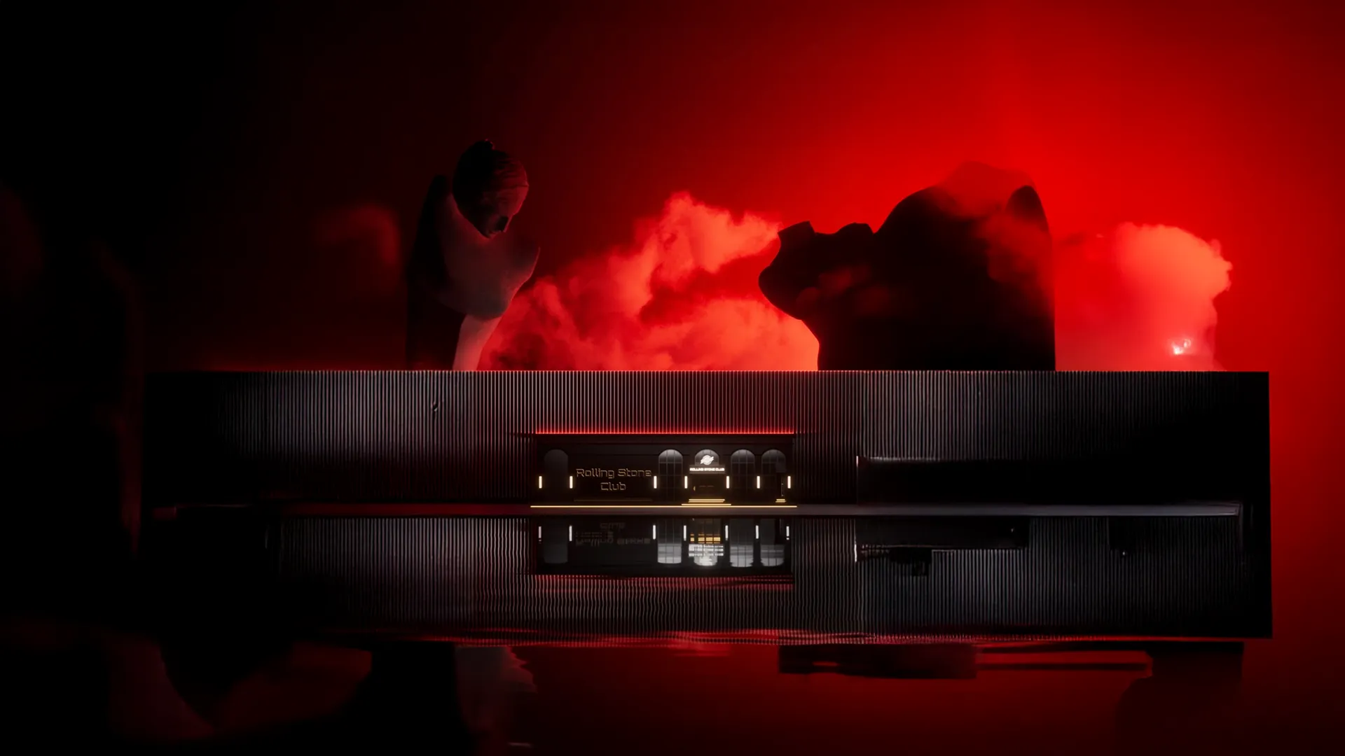 Rolling Stone 3D Animation Invitation Card