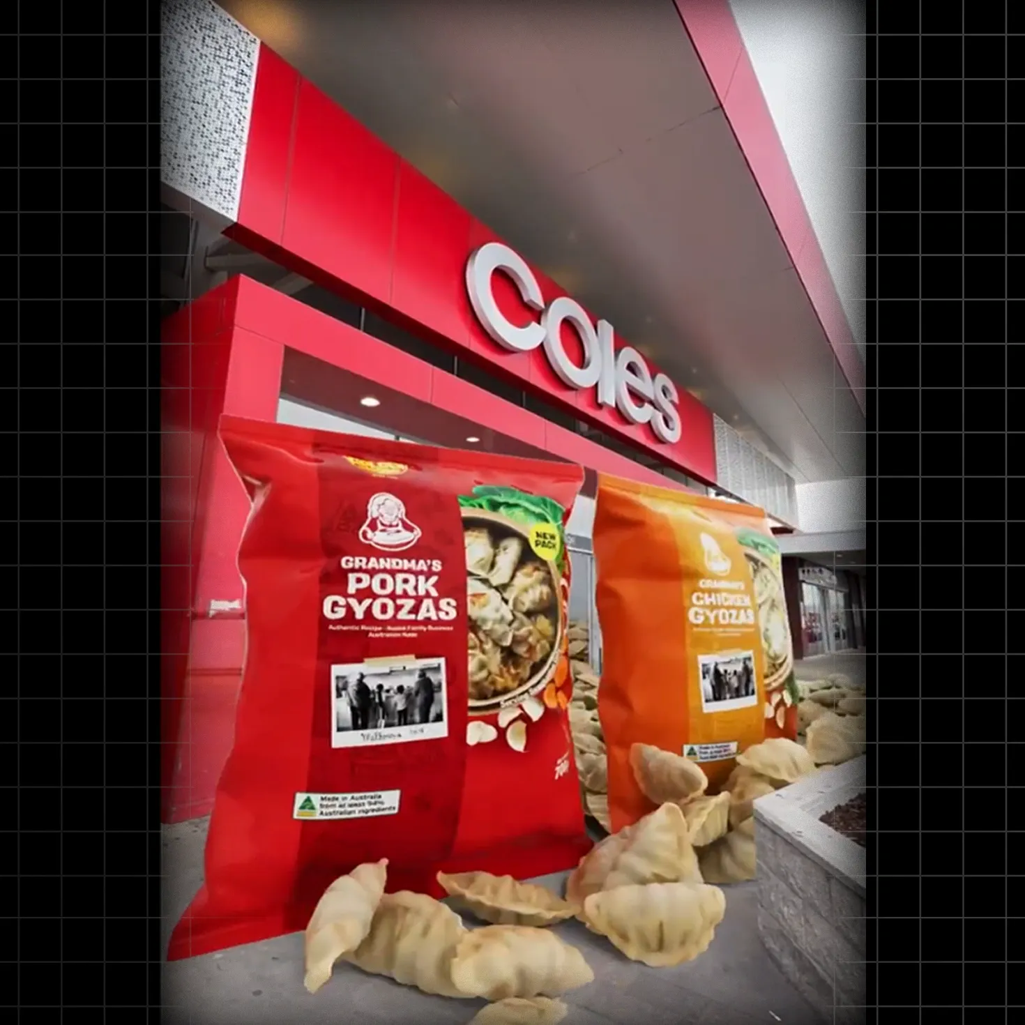 A CGI FOOH video scene also called fake out of home videos which is showing a shop and products that are unrealistically sized in front of the shop and CGI FOOH is a service provided by Astrix Visual which is based in Singapore, but they provide their service worldwide.