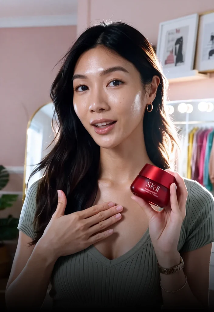 SK II - Facemask AI UGC Video Review 7 SK11 Face Mask AIUGC